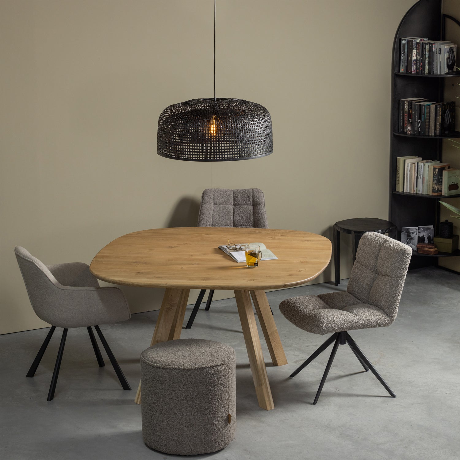 Construct Hanglamp Zwart