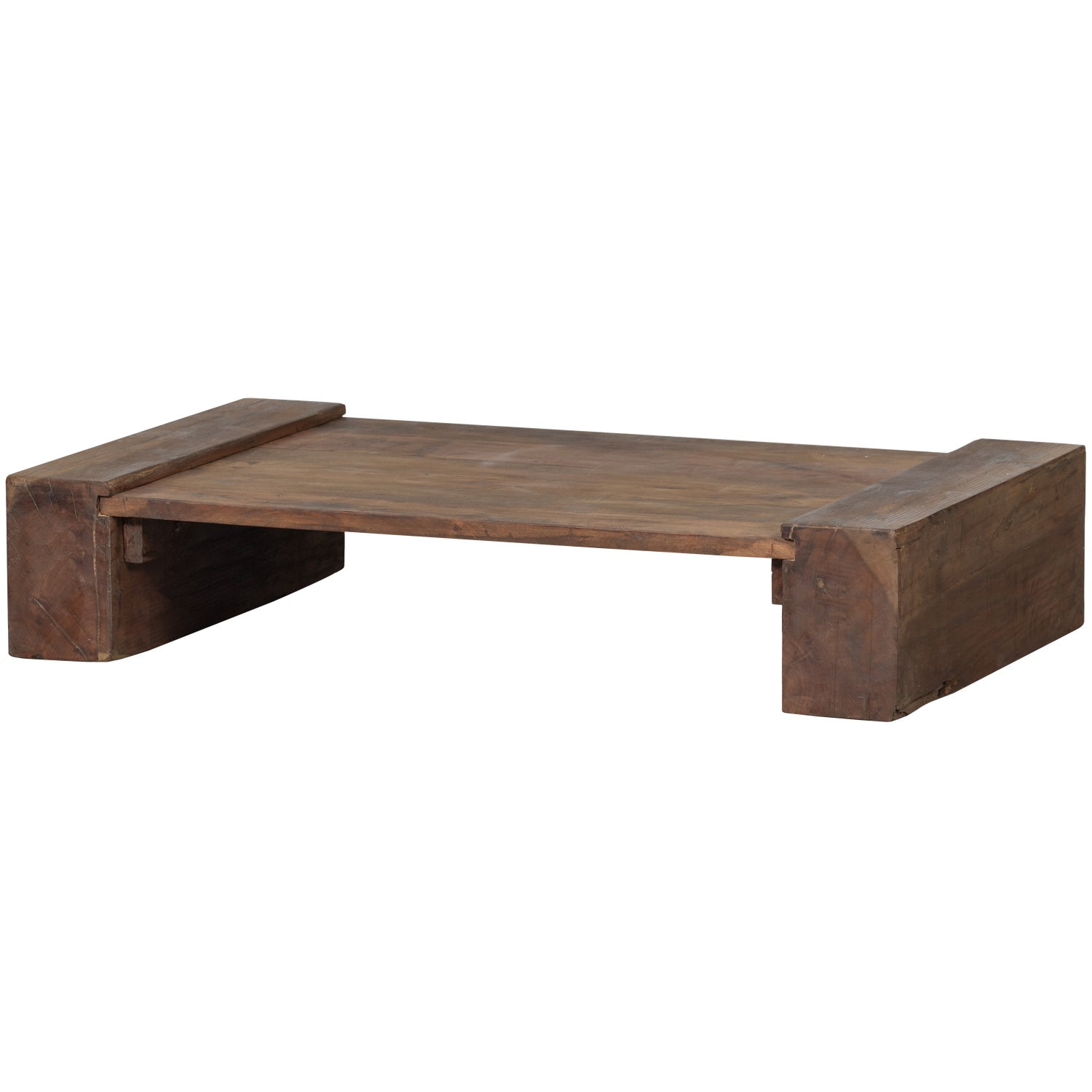 Cuno Salontafel Laag Hout Donkerbruin