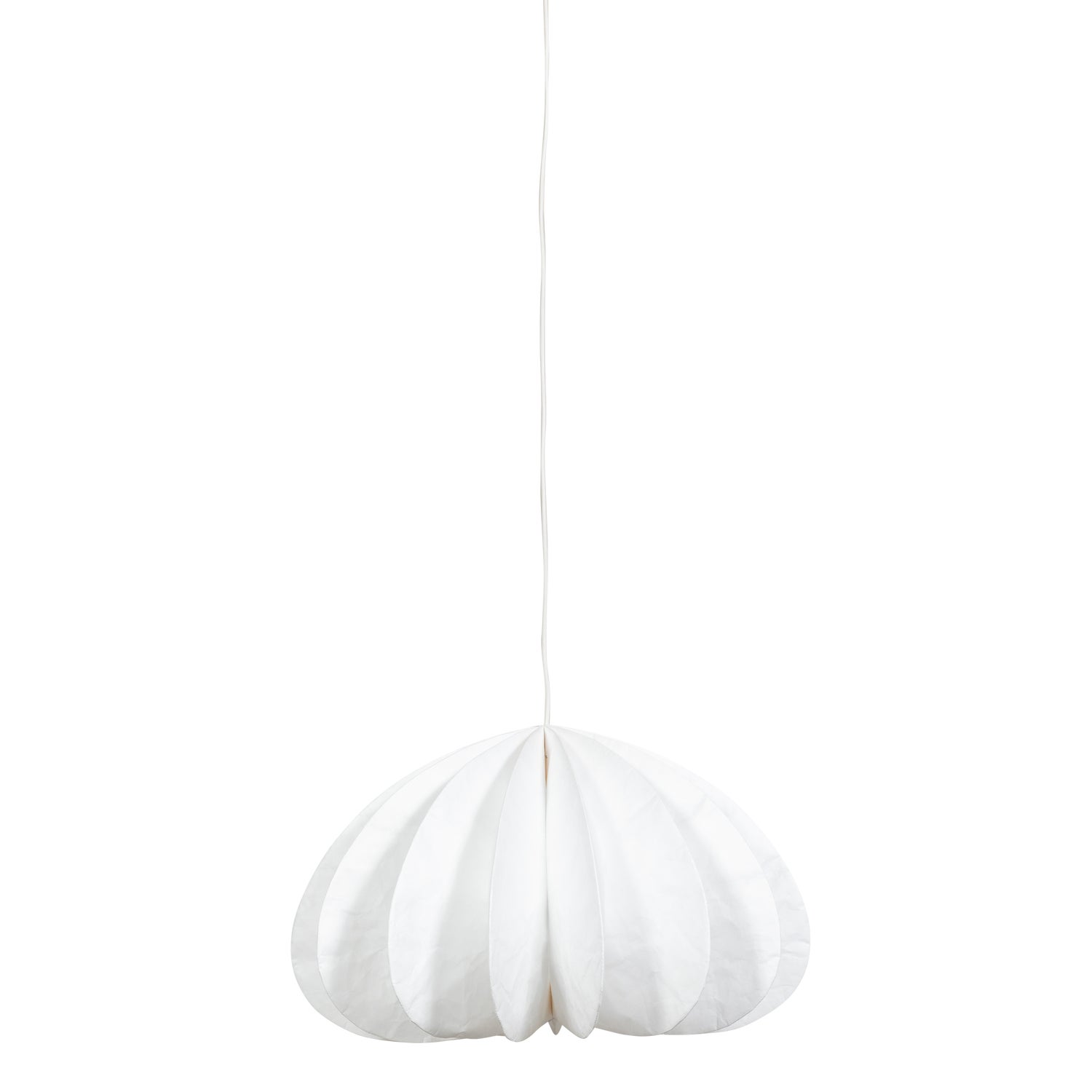 DALIA HANGLAMP PAPIER WIT 37xO60CM