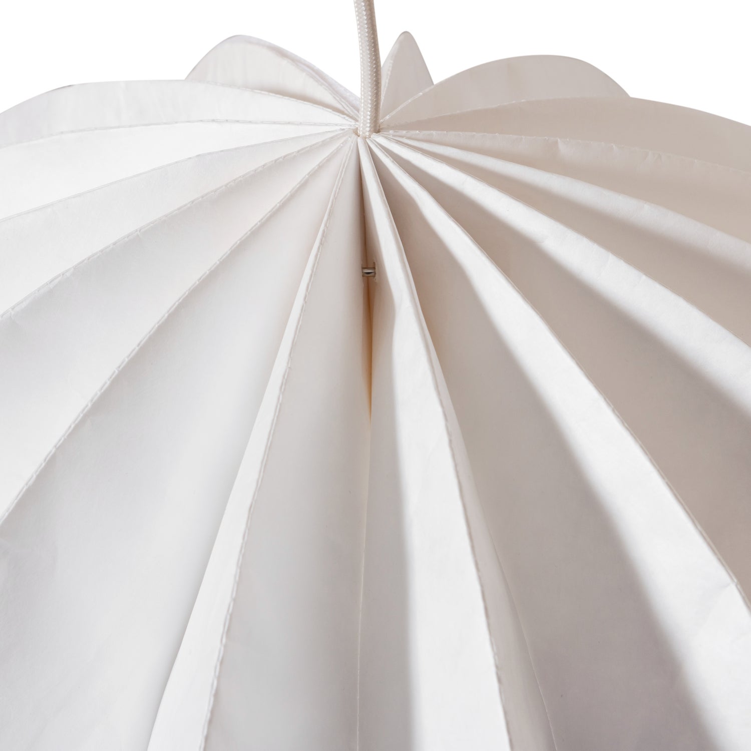DALIA HANGLAMP PAPIER WIT 37xO60CM