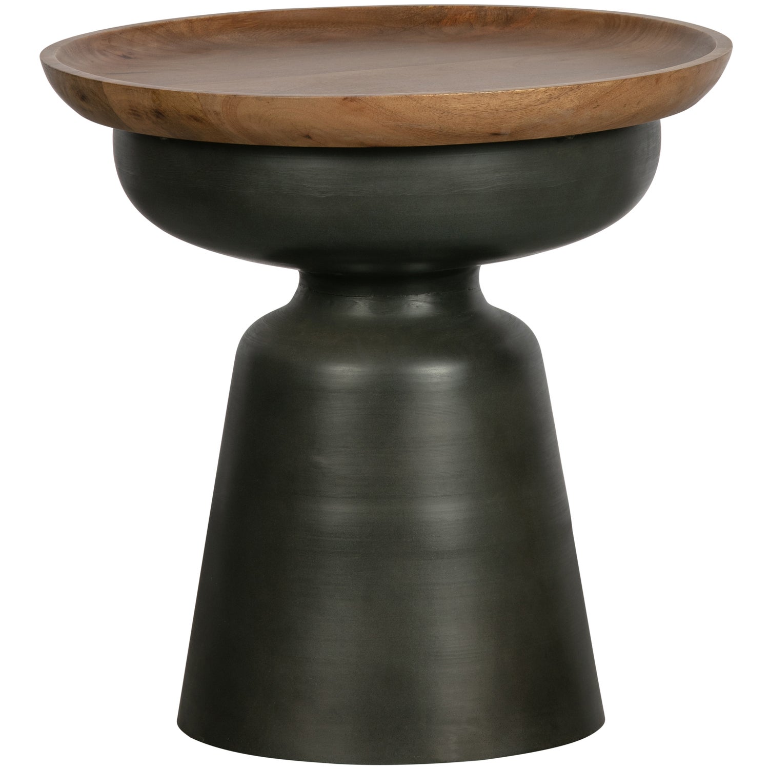 Dana Bijzettafel Hout/metaal Zwart