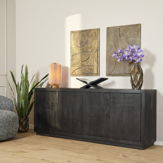 Dressoir Brussel Black | 200 cm