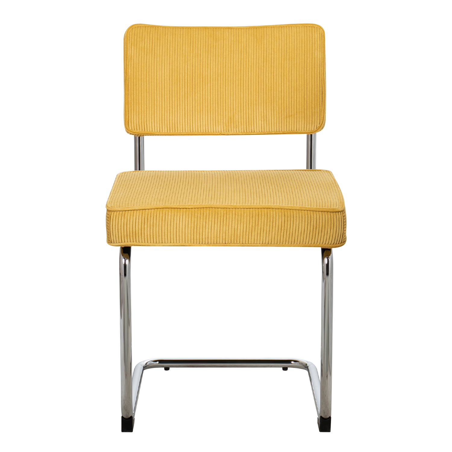 Eetkamerstoel Bauhaus Chrome Rib Gold