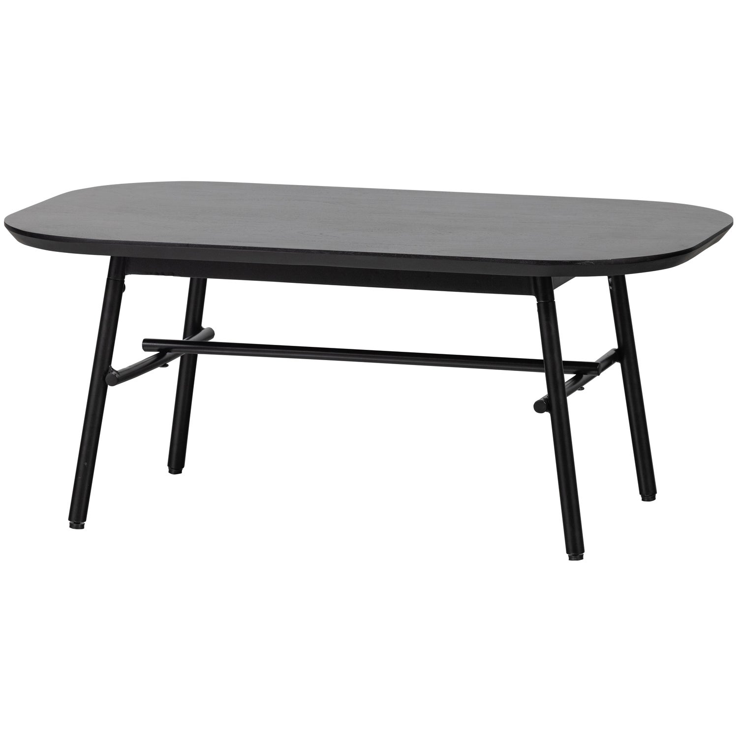 Elegance Salontafel Mango Hout/metal Zwart