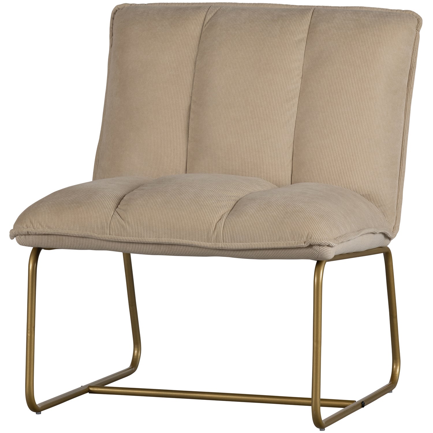 Fie Fauteuil Ribstof Zand