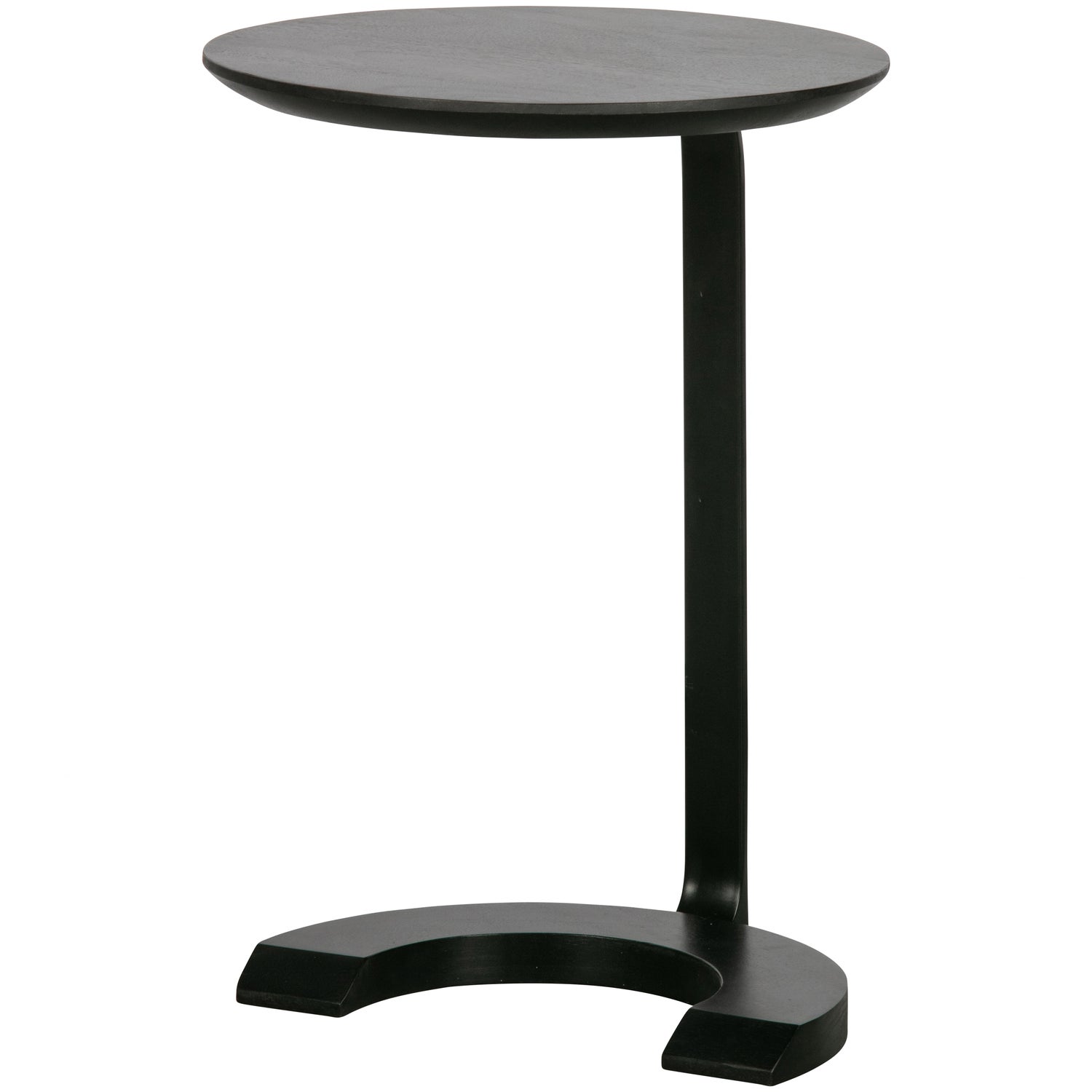 Floor Bijzettafel Hout/metaal Zwart