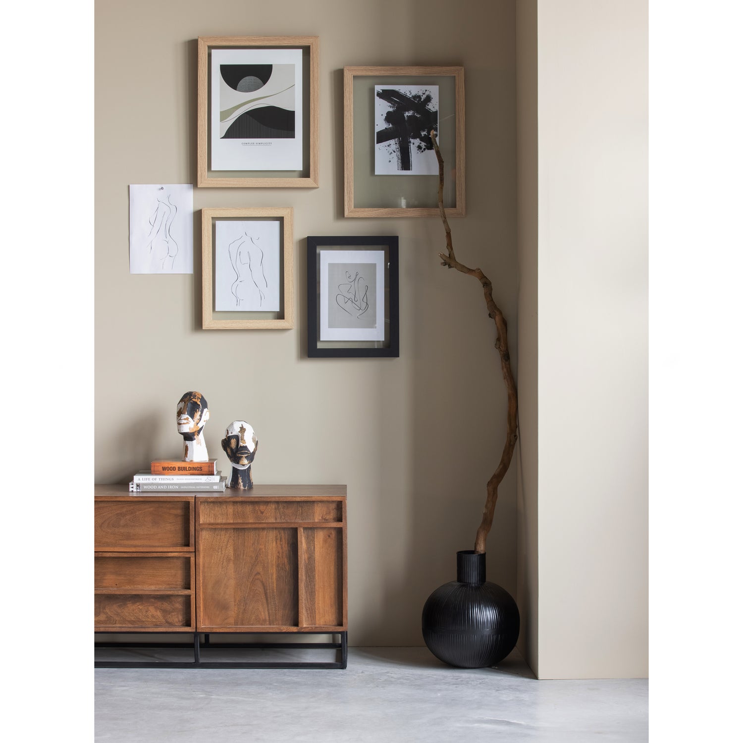Forrest Tv Meubel Mango Hout Naturel