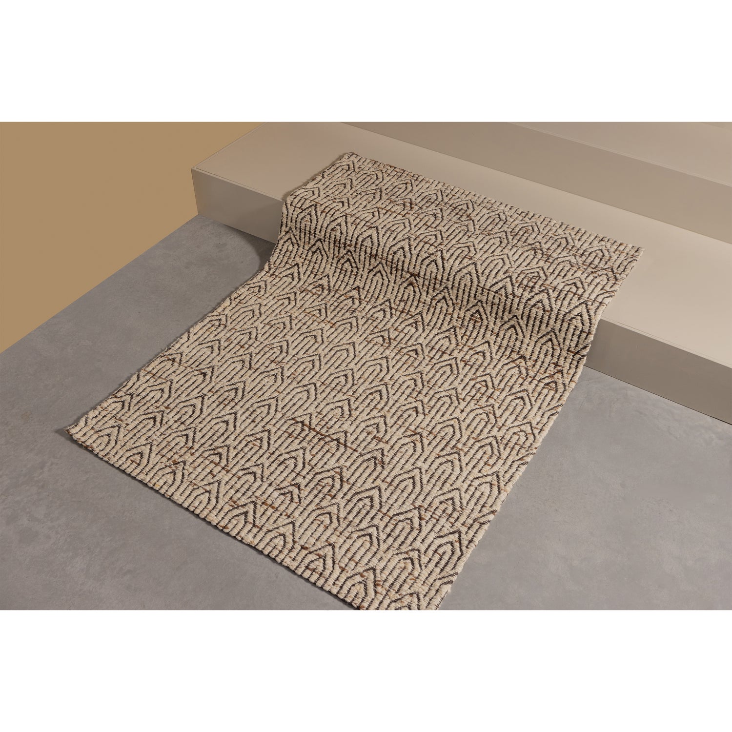 JOSLIN VLOERKLEED WOL NATUREL MELANGE 170x240CM