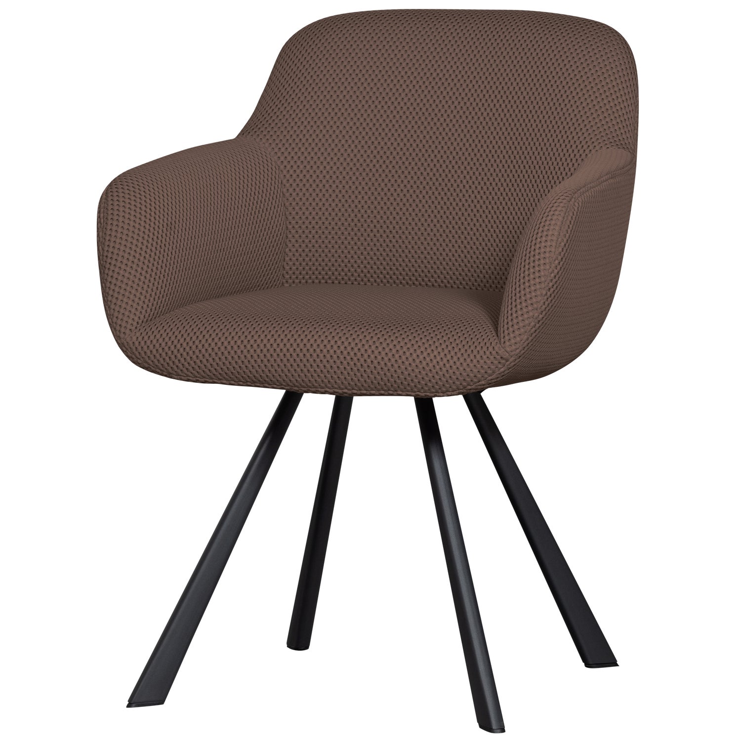 JUNO EETKAMERSTOEL MESH ESPRESSO