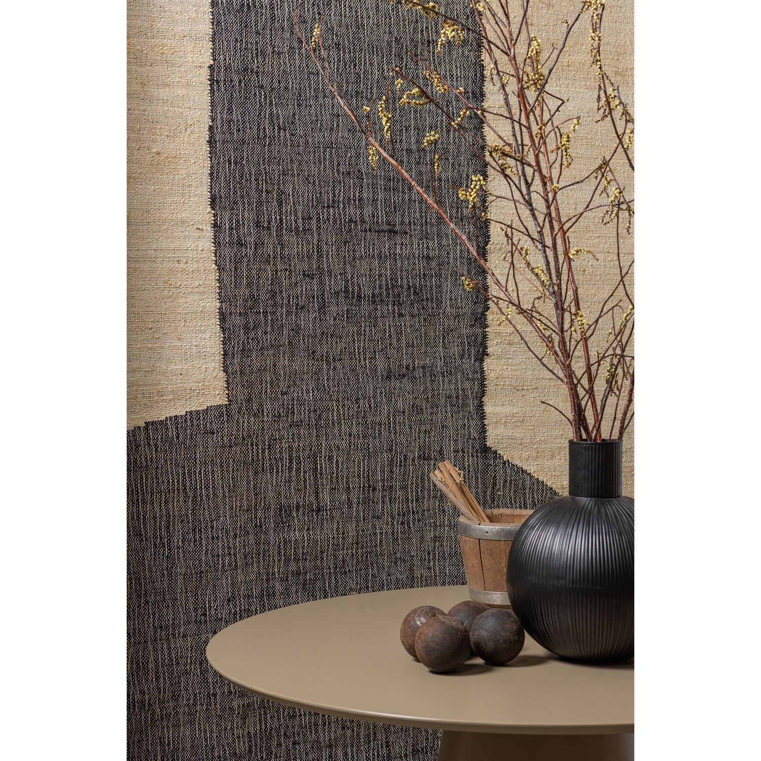 Jorre Eettafel Mdf Militair Bruin Ø120cm