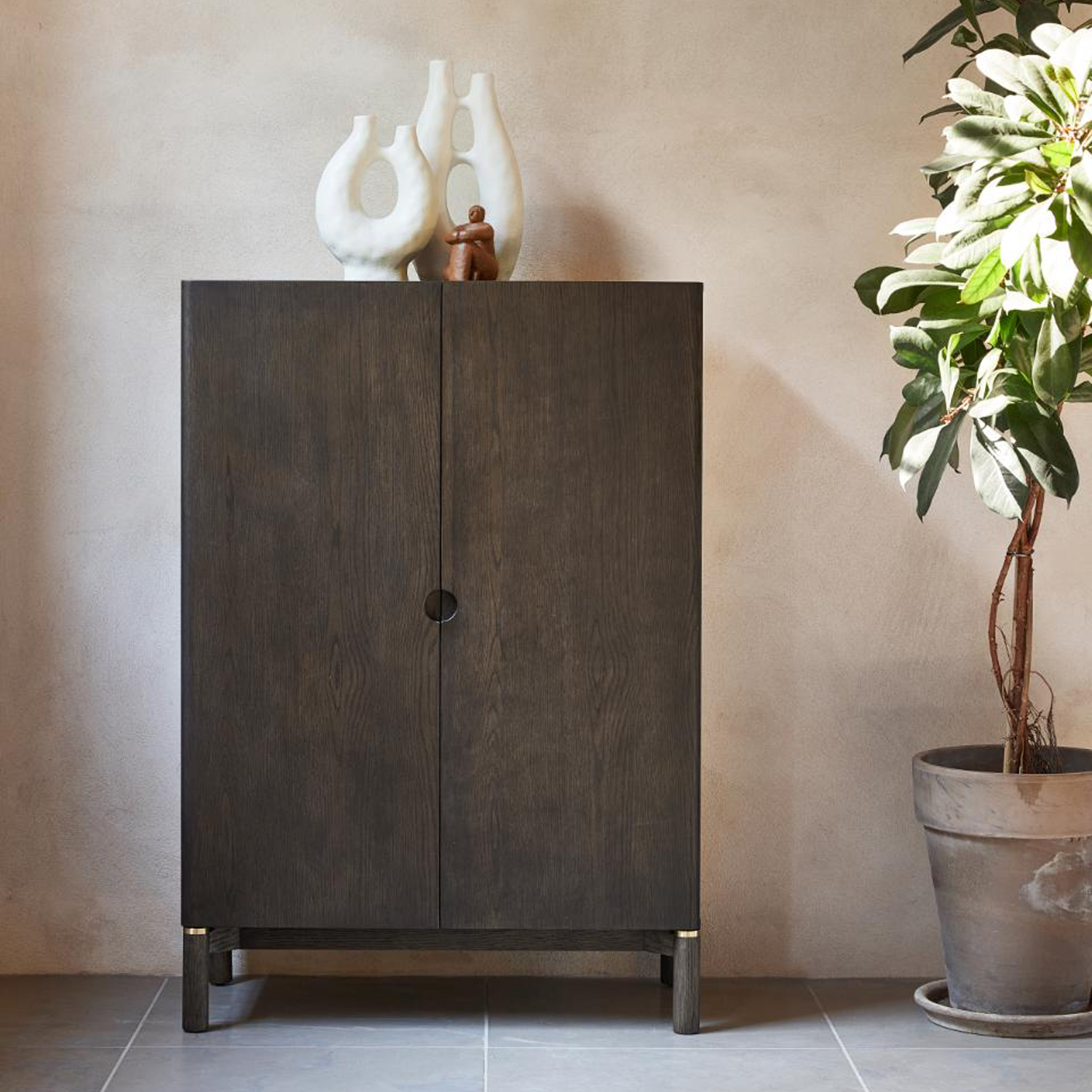 Kabinet Arun Espresso H130 cm