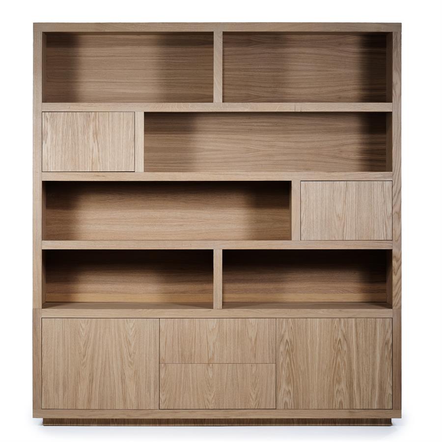 Kabinet Helsinki 200x220 cm - lichtbruin