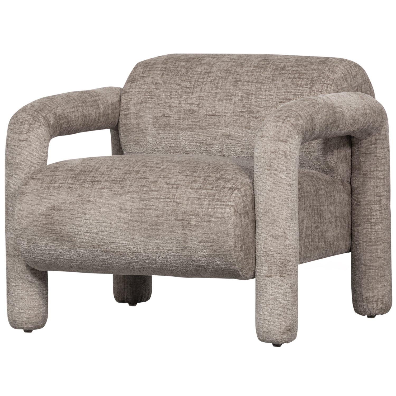 Lenny Fauteuil In Grove Textuur Zand