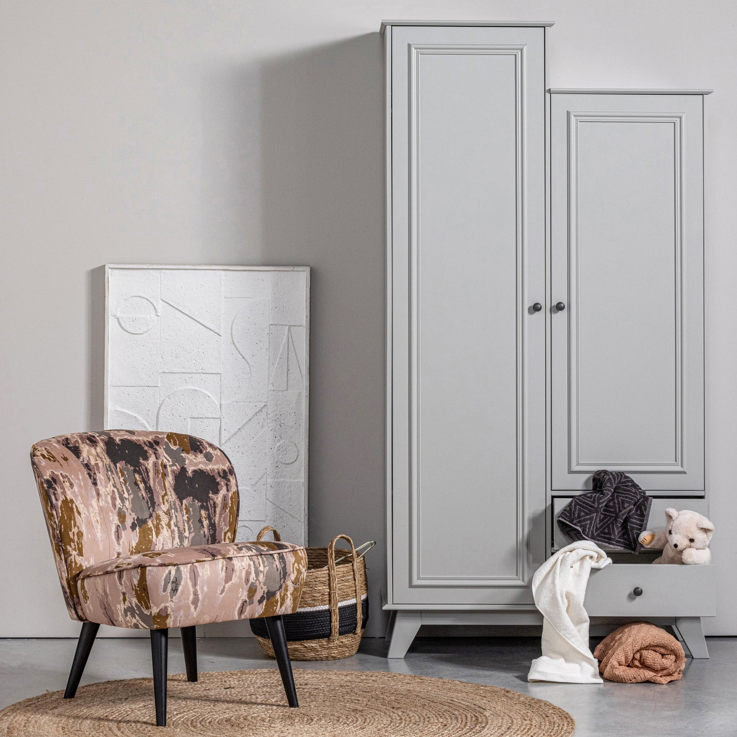 Lily Garderobekast Grenen Clay [fsc]
