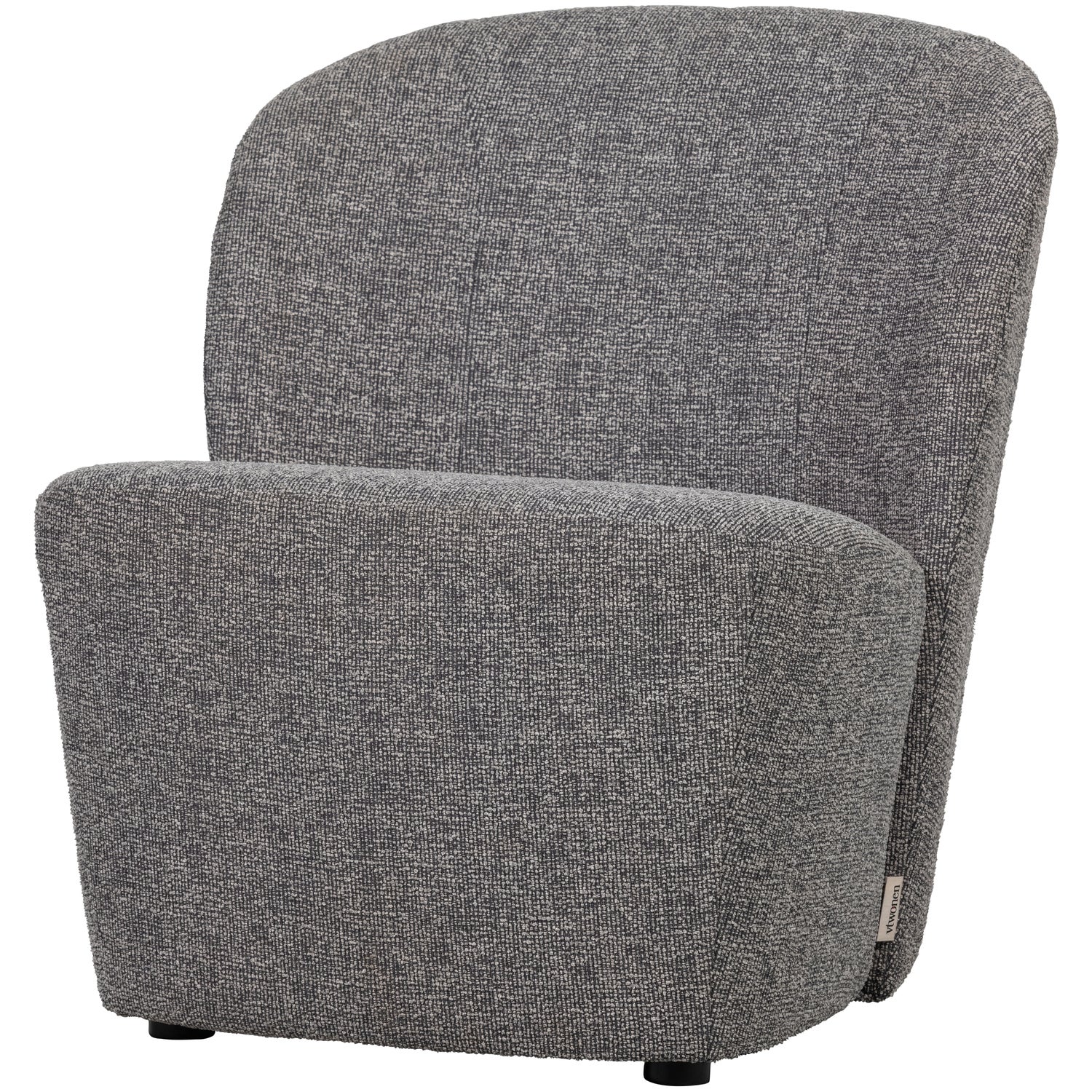 Lofty Fauteuil Grijs Gemeleerd