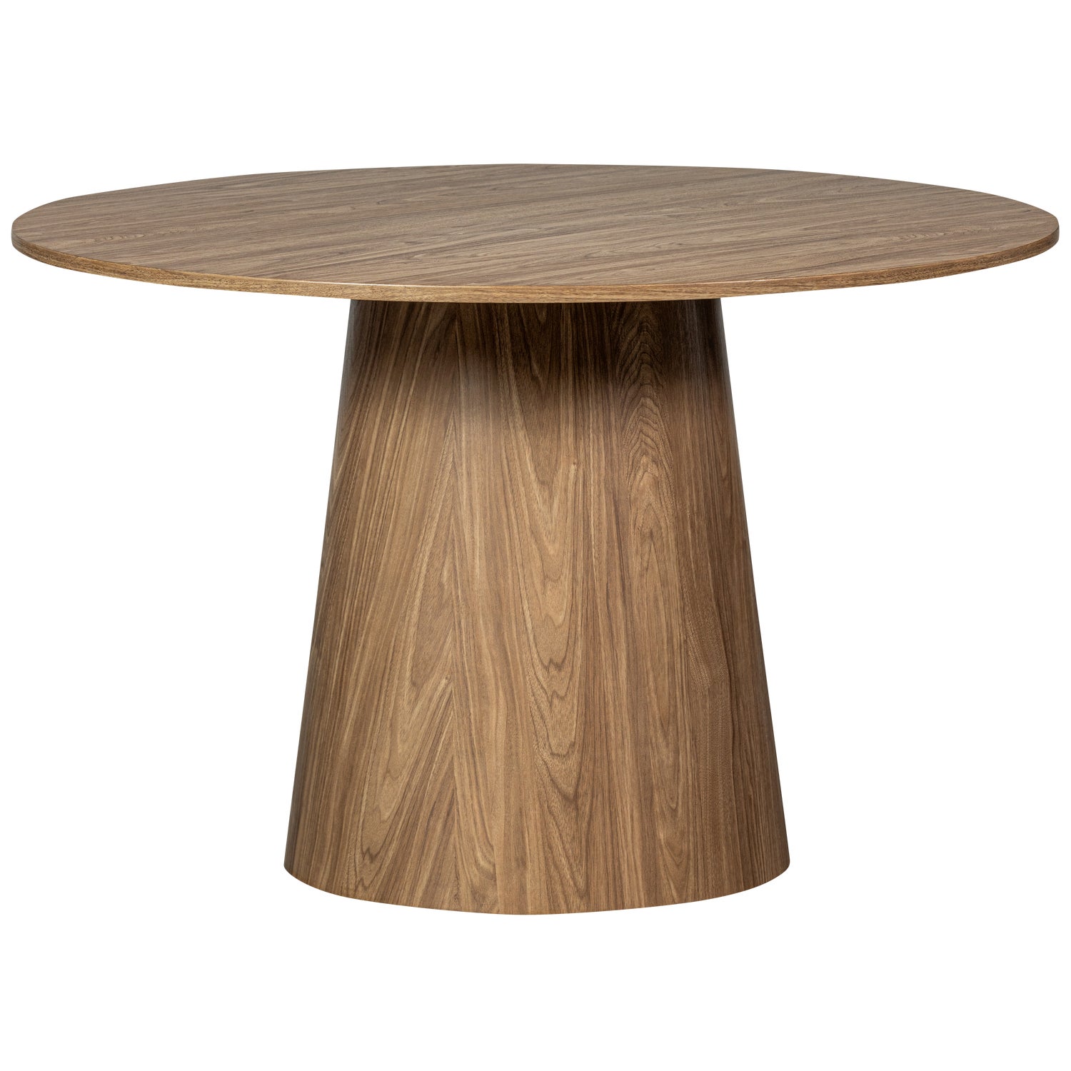 MAAN EETTAFEL ROND MDF WALNOOT Ø120CM