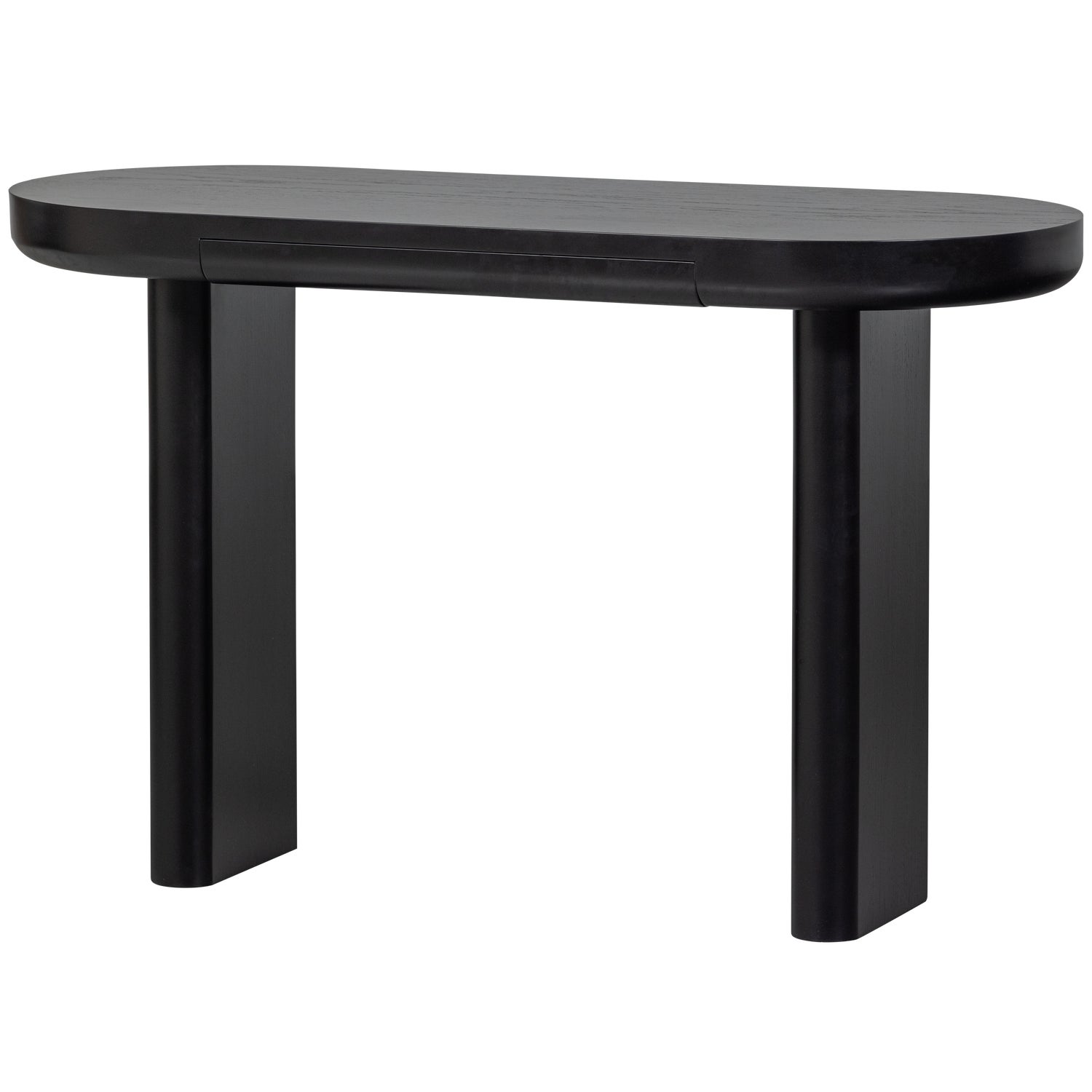 MAEL BUREAU/SIDETABLE FINEER ZWART