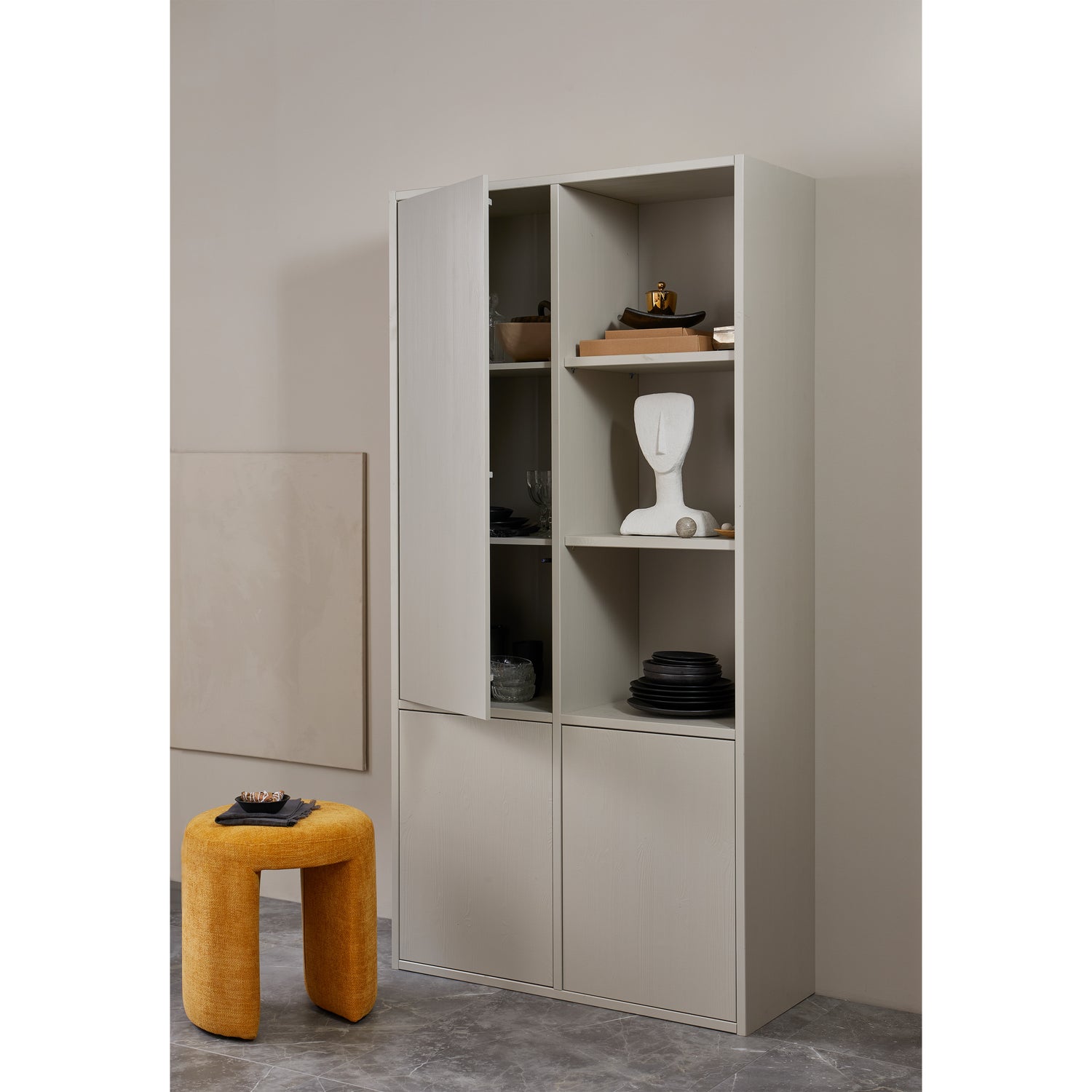 MEREL OPBERGKAST GRENEN DUST [fsc]