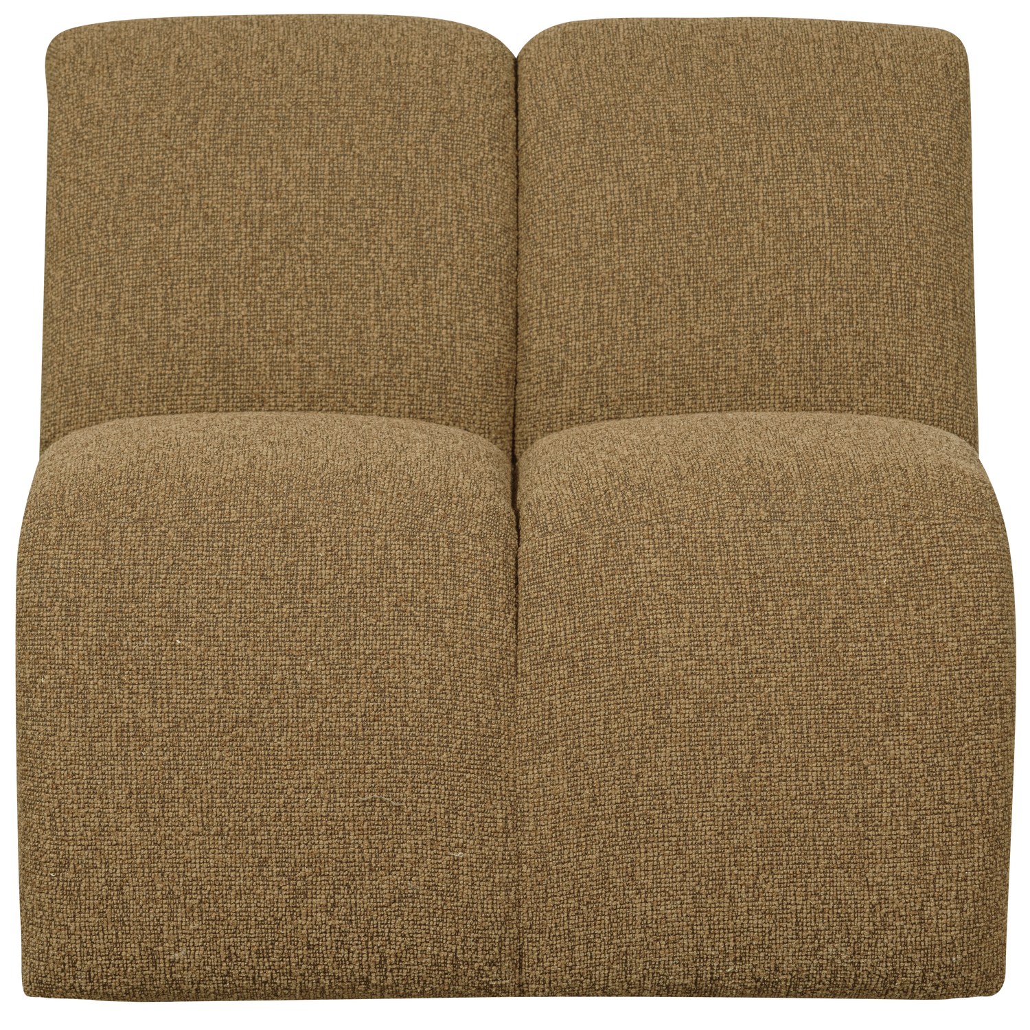 MOJO 1-ZITS BOUCLE GEEL/BRUIN MELANGE