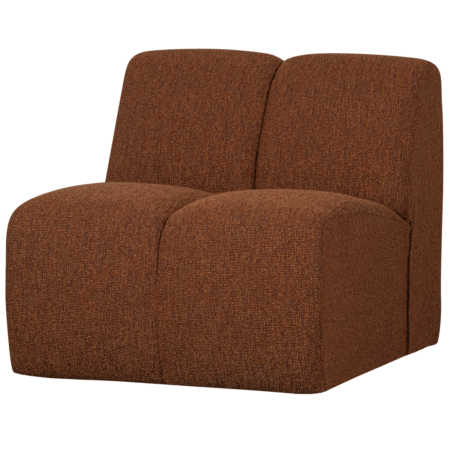 MOJO 1-ZITS BOUCLE ROEST BRUIN MELANGE