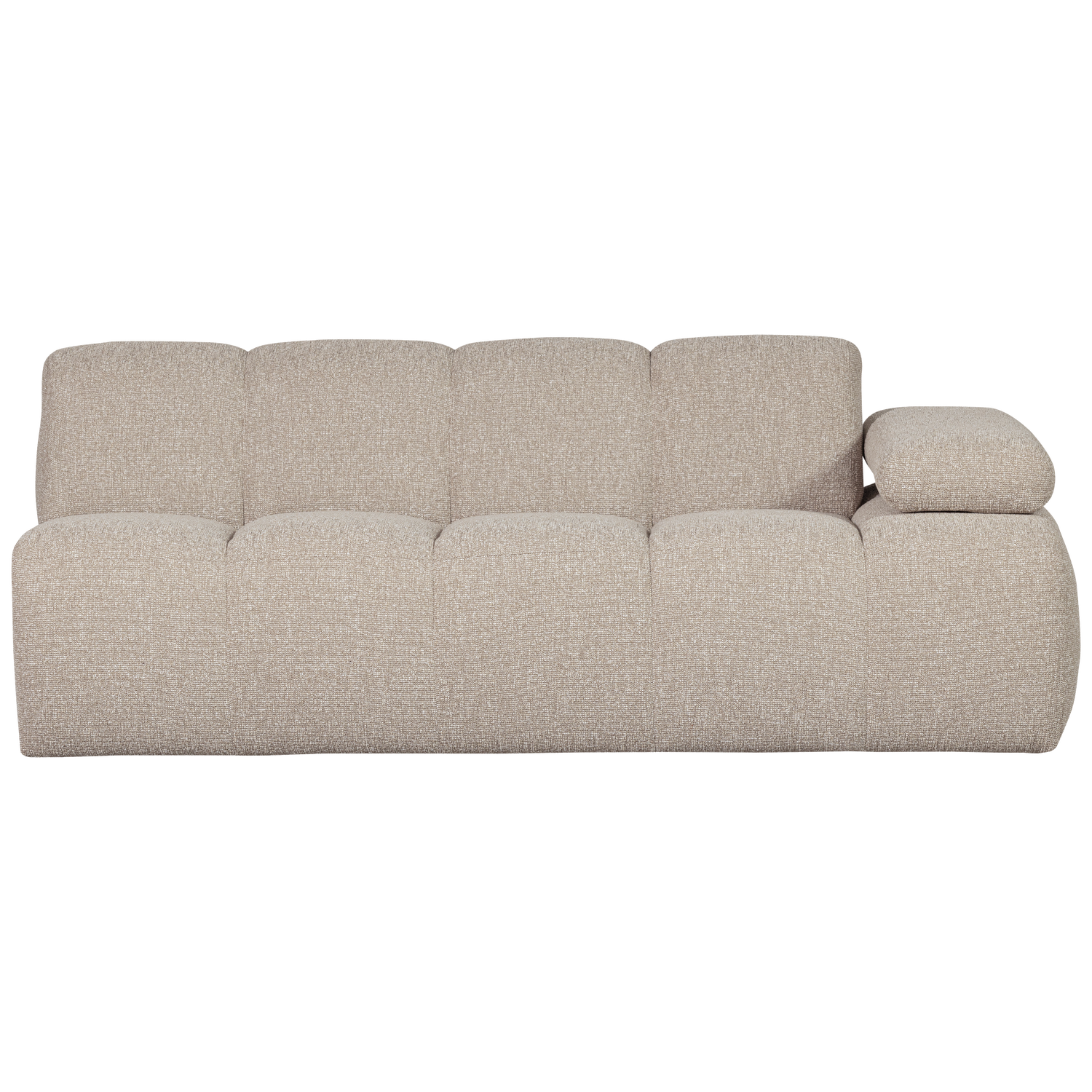MOJO 2-ZITS MET ARM RECHTS BOUCLE BEIGE MELANGE