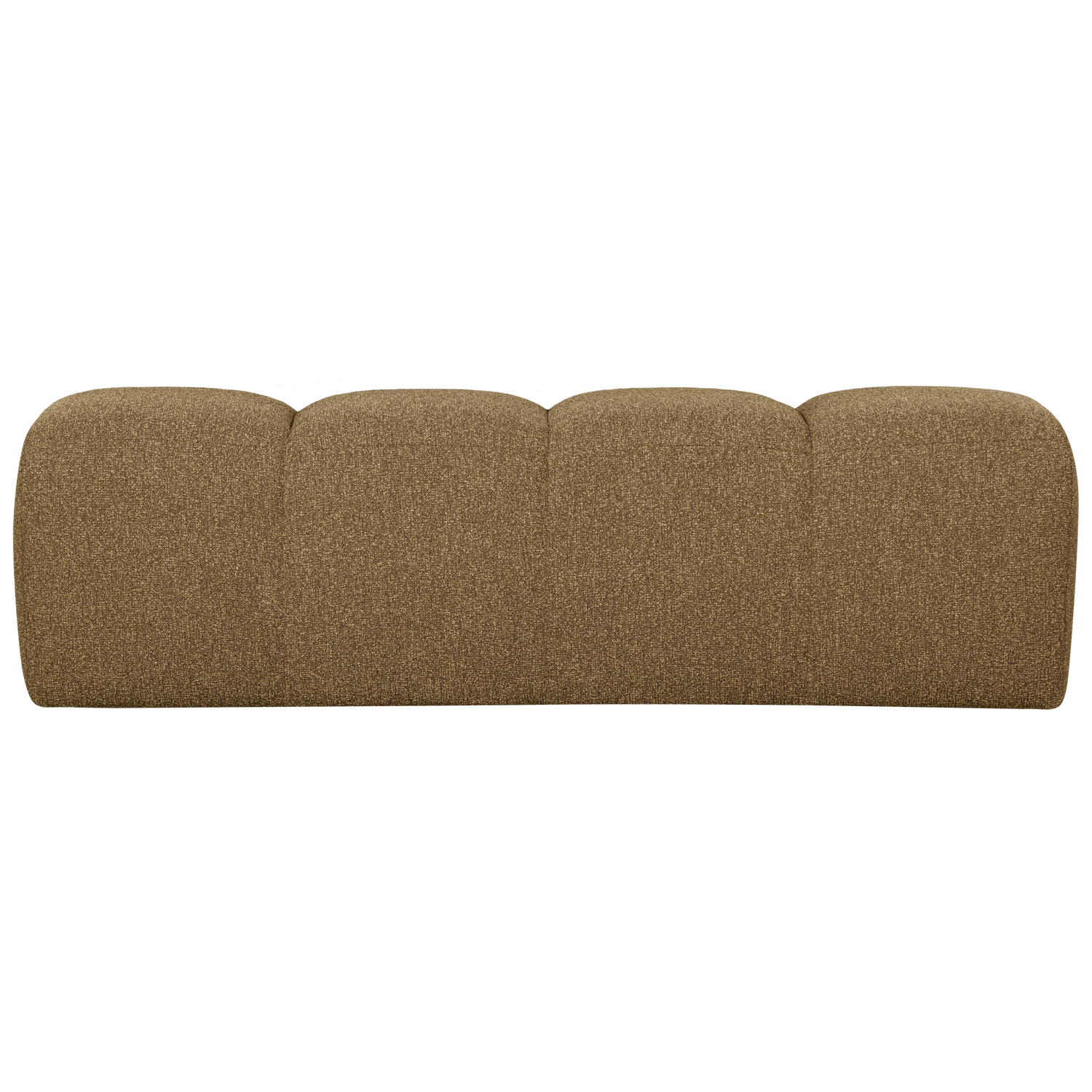 MOJO BANKJE 160CM BOUCLE GEEL/BRUIN MELANGE