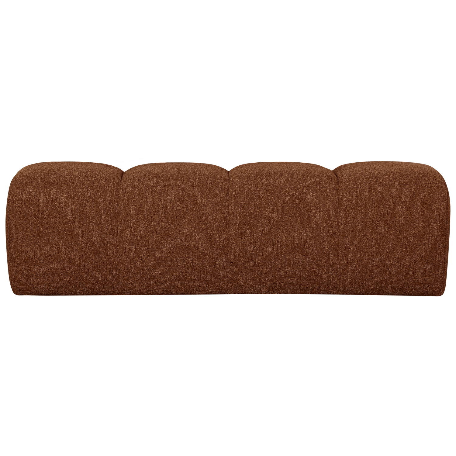 MOJO BANKJE 160CM BOUCLE ROEST BRUIN MELANGE
