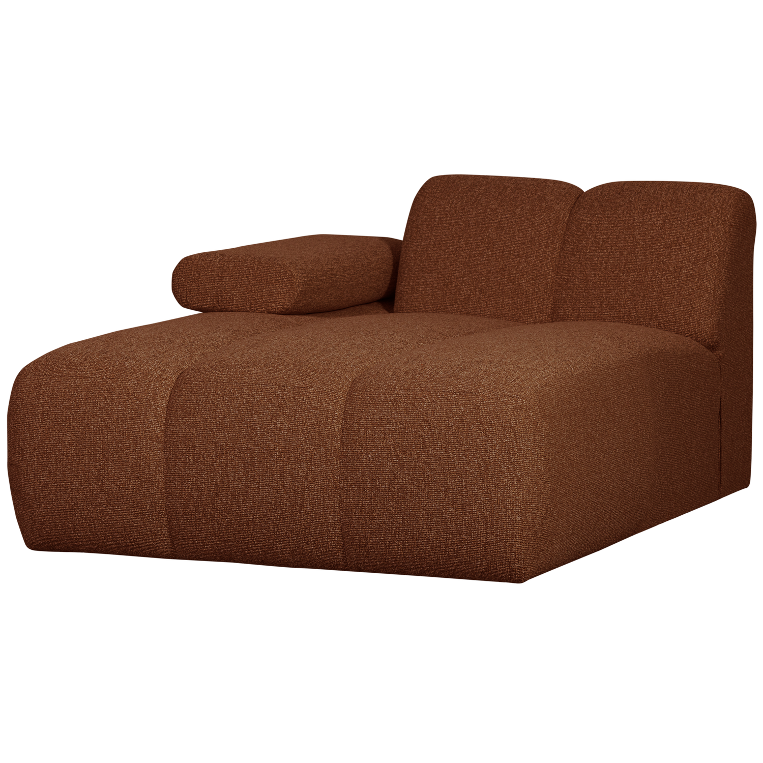 MOJO CHAISE LONGUE ELEMENT LINKS BOUCLE ROEST BRUIN MELANGE