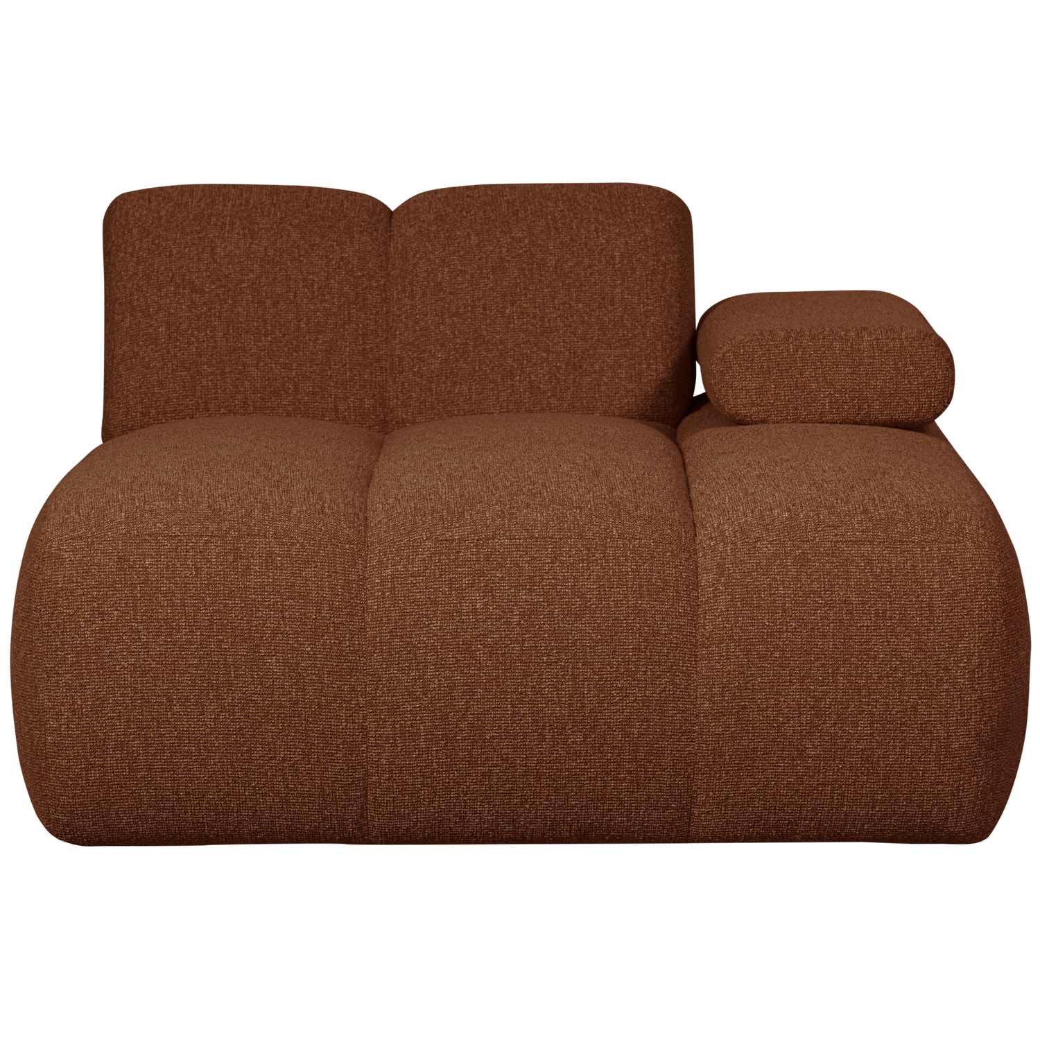 MOJO CHAISE LONGUE ELEMENT RECHTS BOUCLE ROEST BRUIN MELANGE