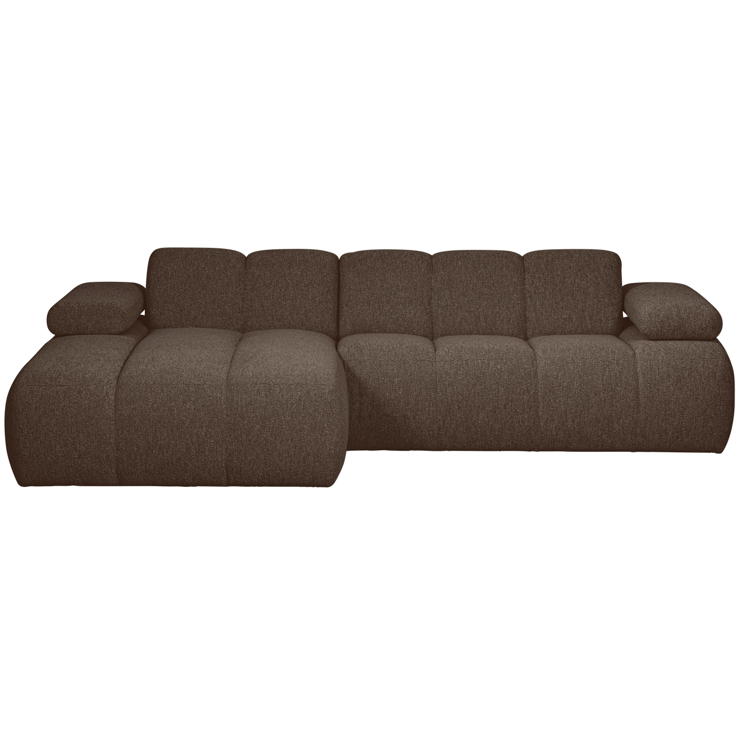 MOJO CHAISE LONGUE LINKS BOUCLE BRUIN MELANGE
