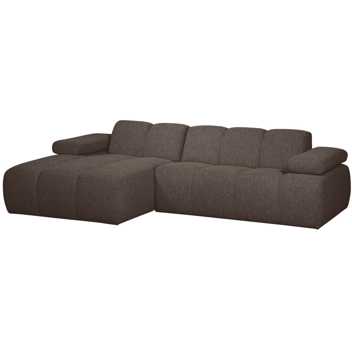 MOJO CHAISE LONGUE LINKS BOUCLE BRUIN MELANGE