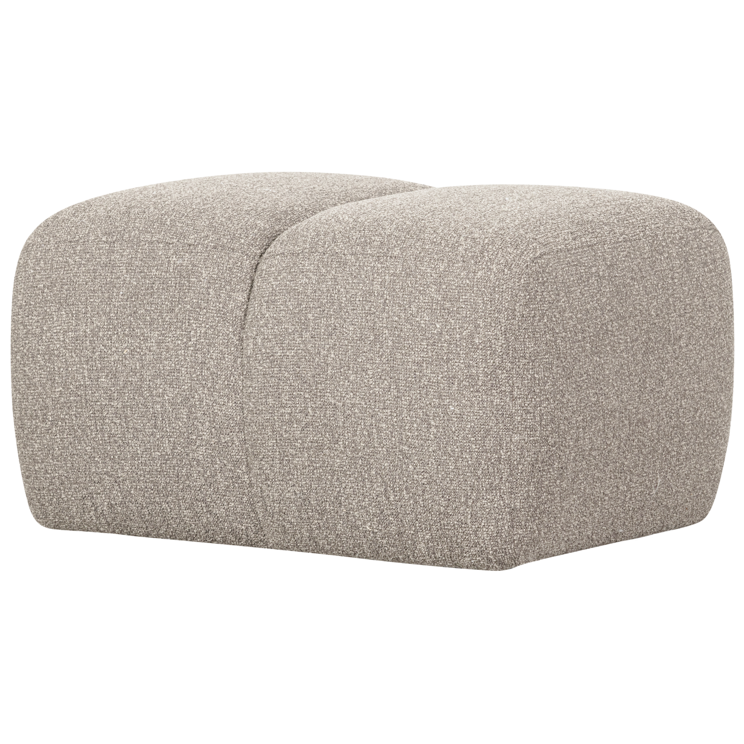 MOJO POEF 45x80x60CM BOUCLE BEIGE MELANGE