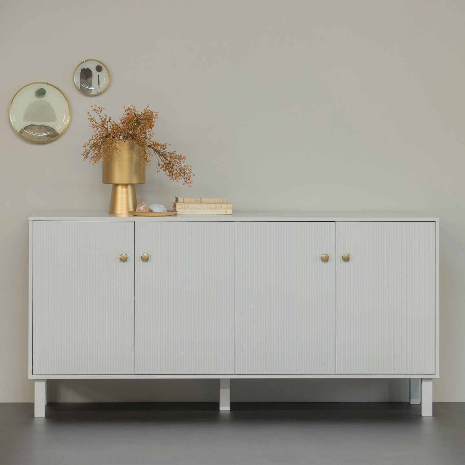 Madu Dressoir Grenen Wolkengrijs [fsc]