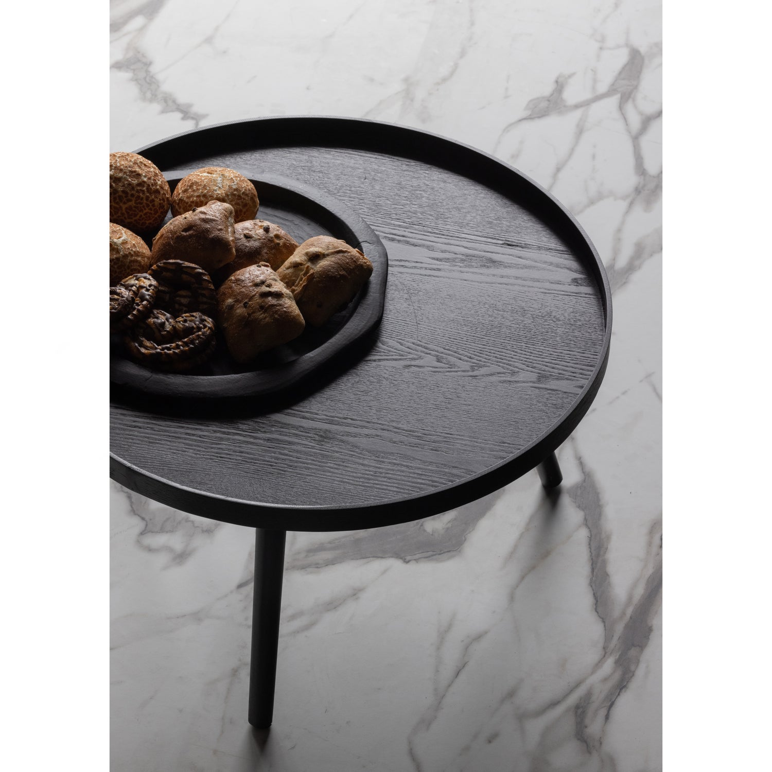 Mesa Bijzettafel L Hout Zwart