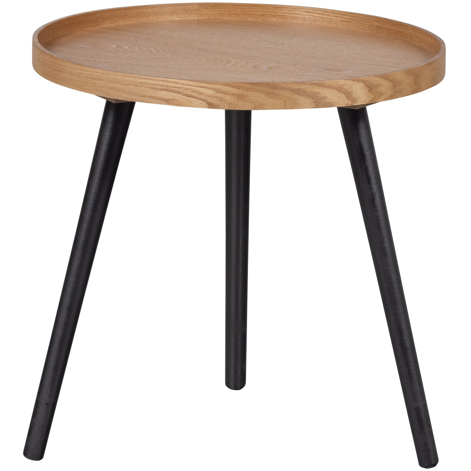 Mesa Bijzettafel M Hout Naturel 45xØ45