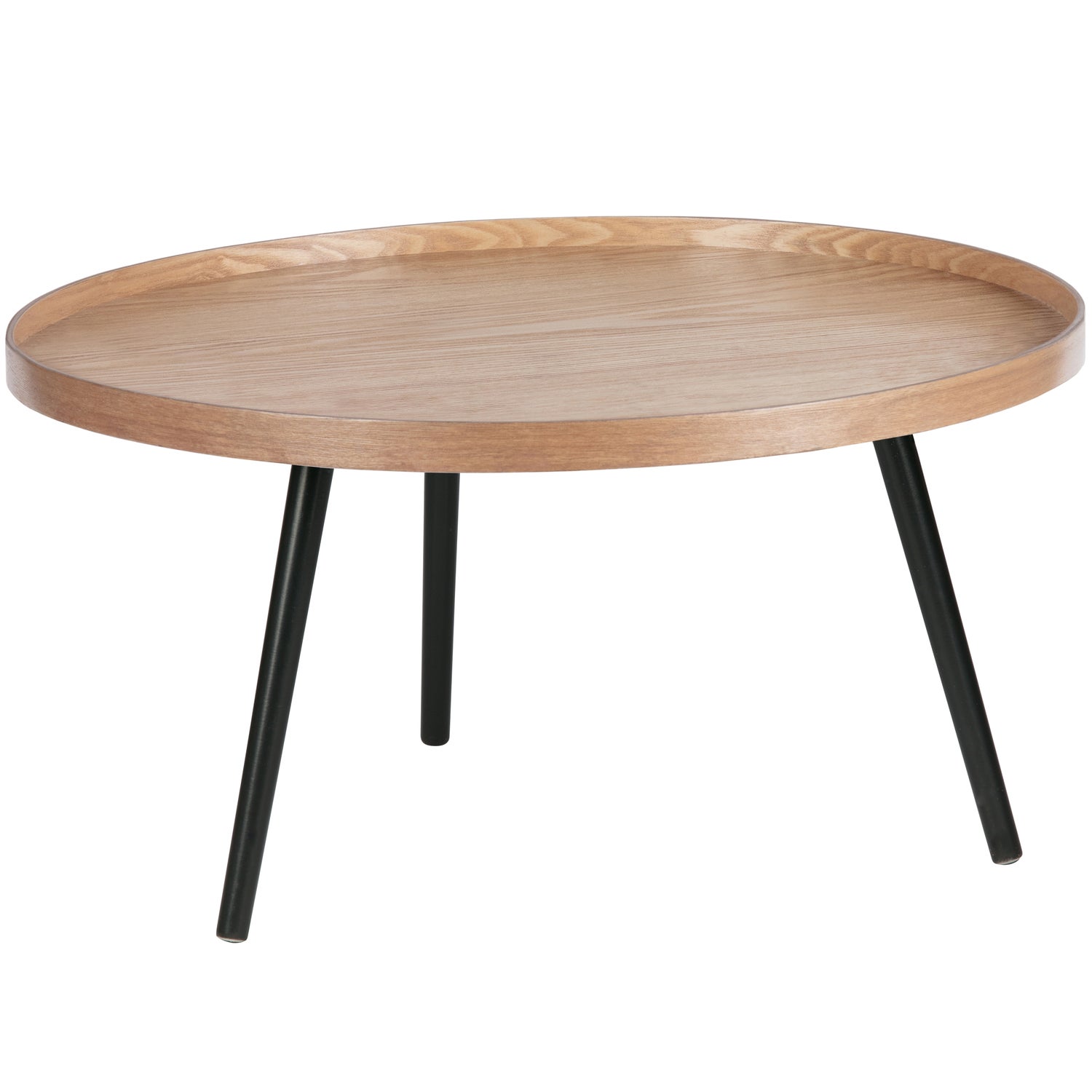 Mesa Bijzettafel Xl Hout Naturel 39xØ78