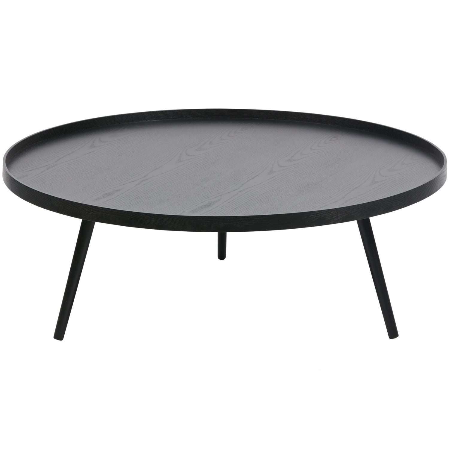 Mesa Bijzettafel Xxl Hout Zwart 36xØ100