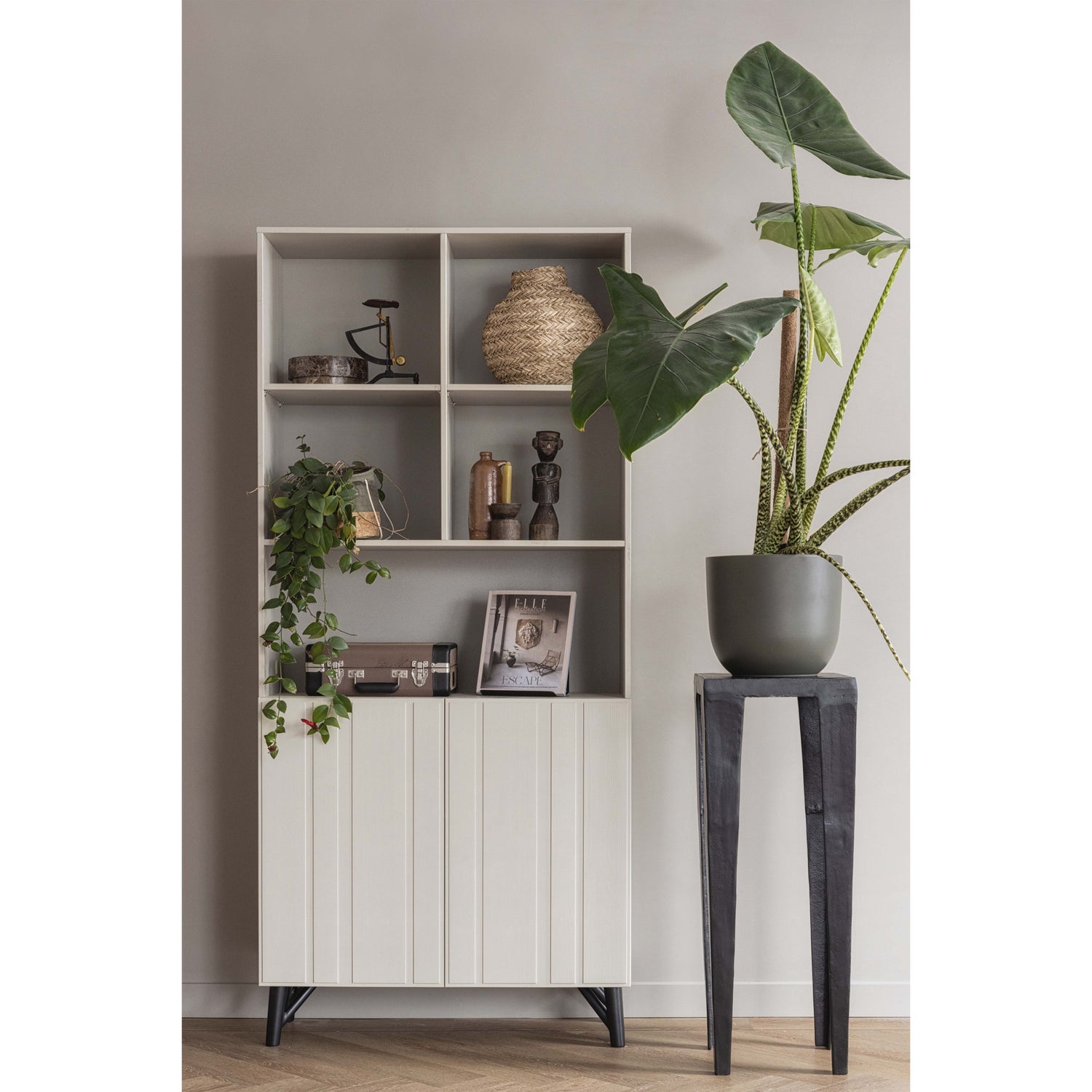 Miller 2-deurs Opbergkast Grenen Dust [fsc]
