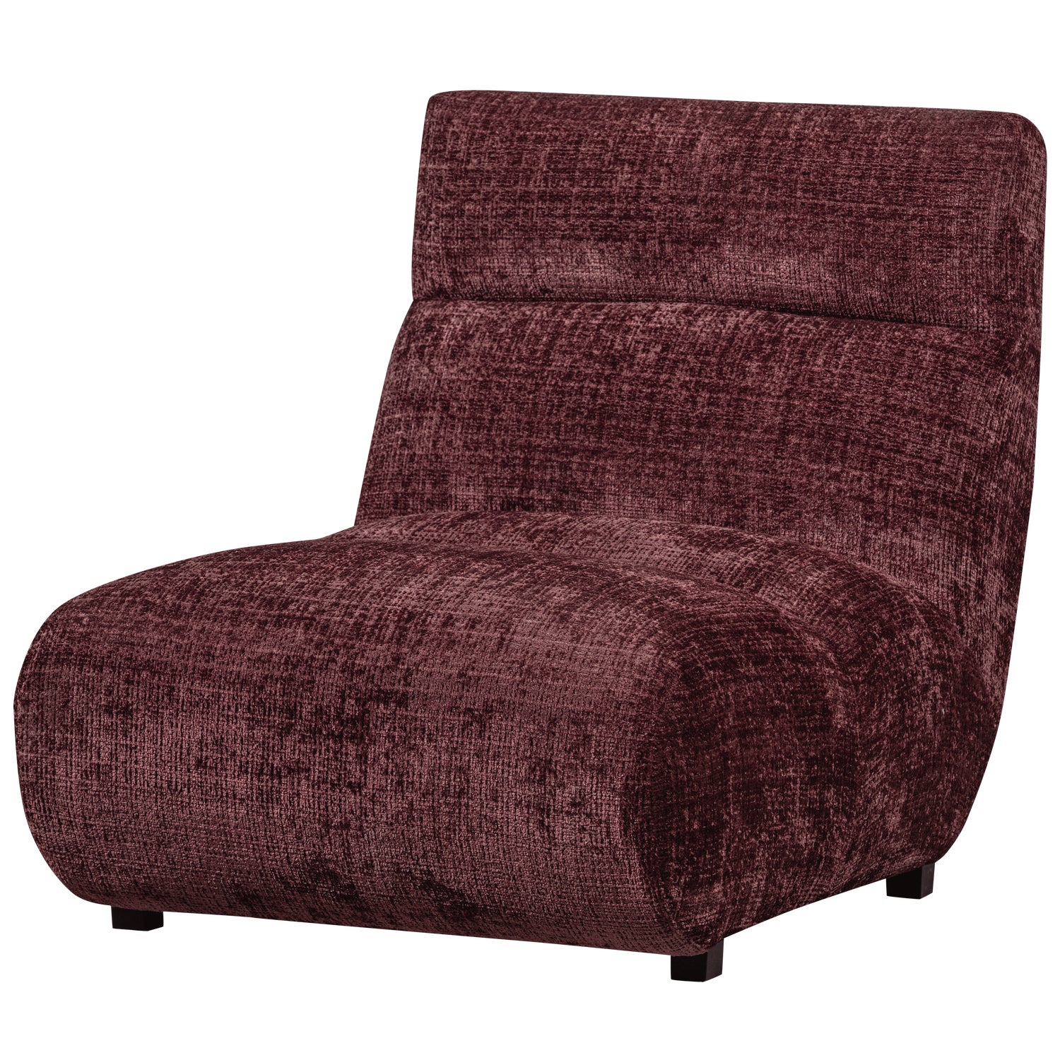 OBSERVE FAUTEUIL AUBERGINE