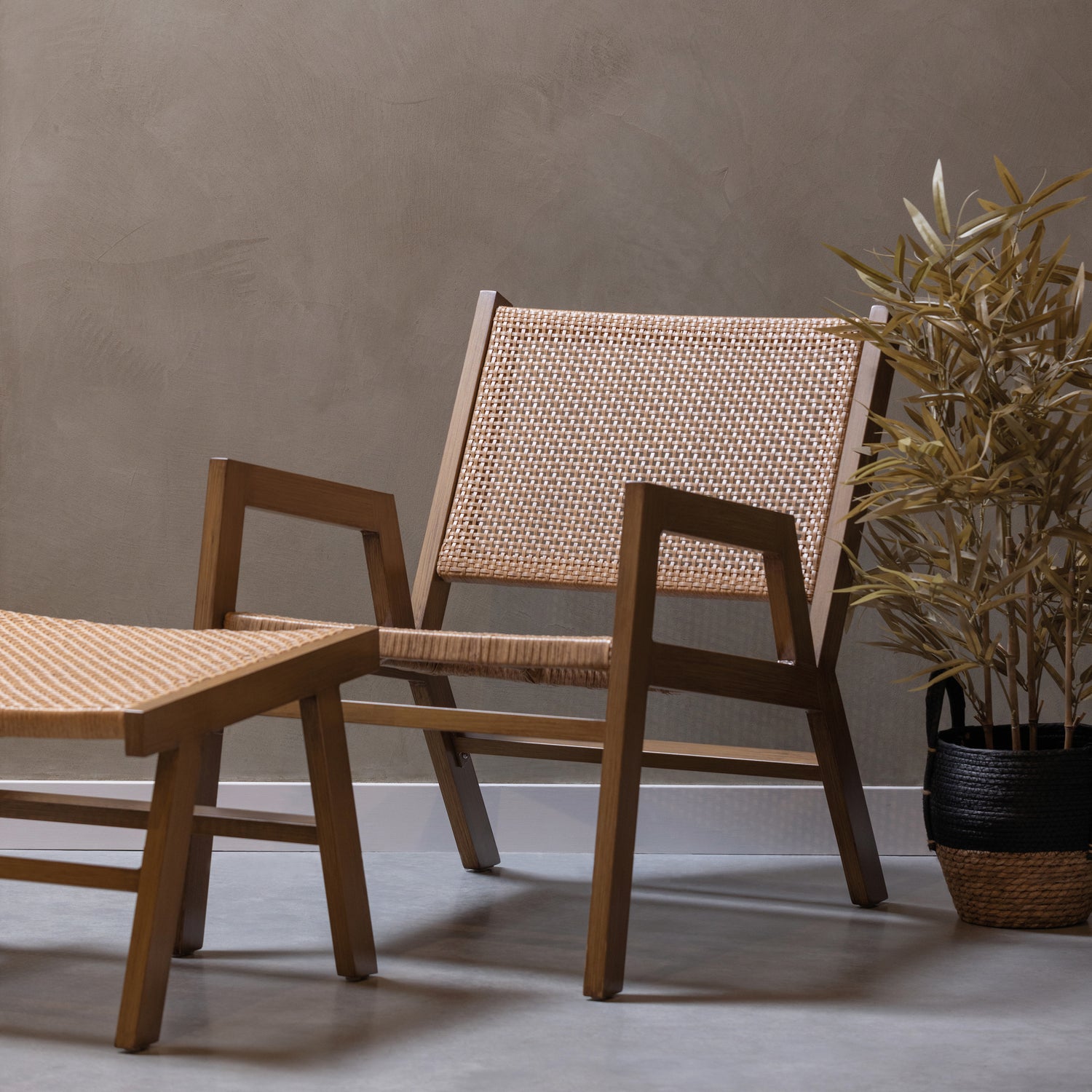 Pem Fauteuil Met Armleuning Aluminium Naturel