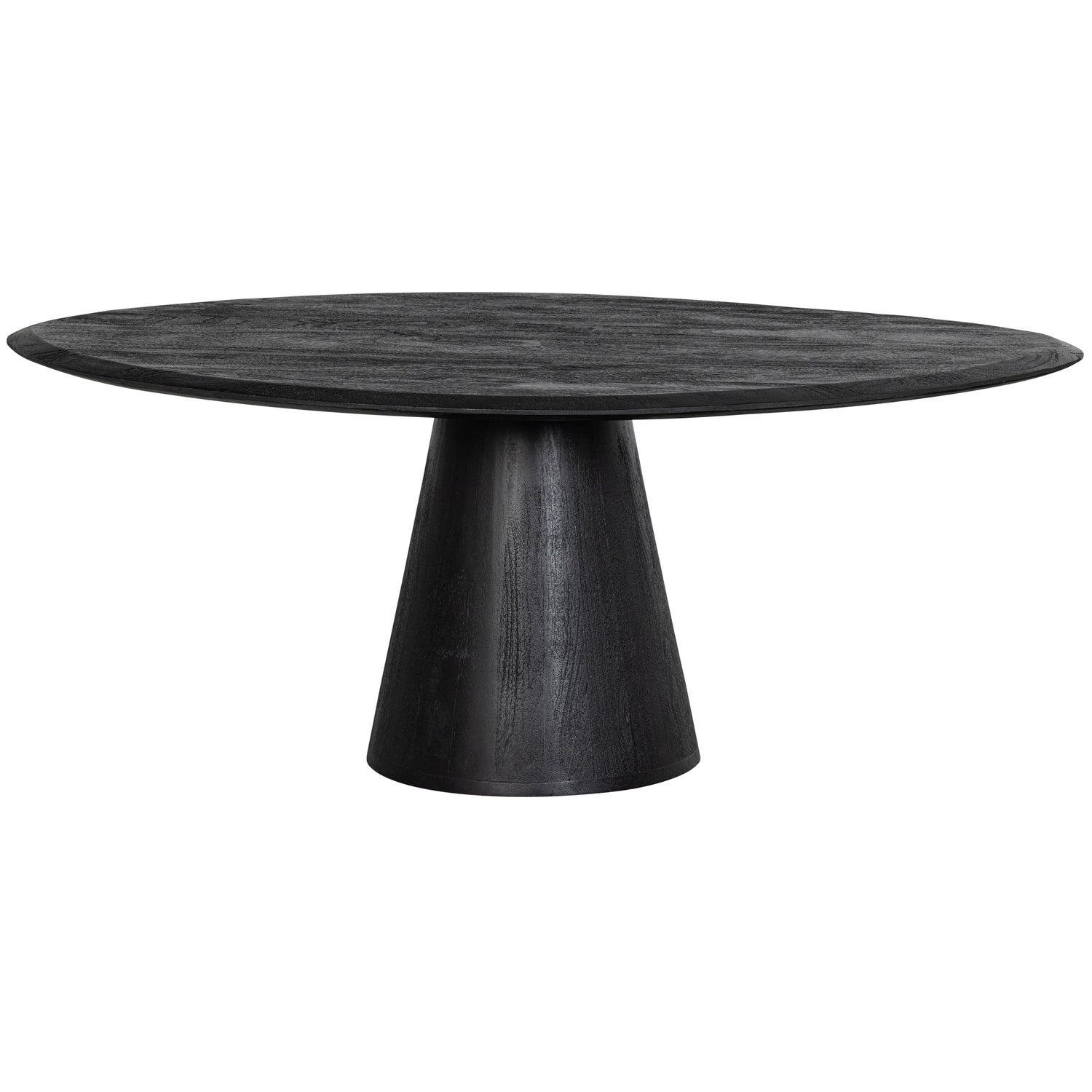 Posture Salontafel Hout Zwart Ø120cm