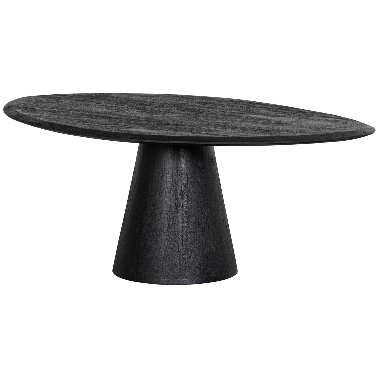 Posture Salontafel Hout Zwart Ø120cm