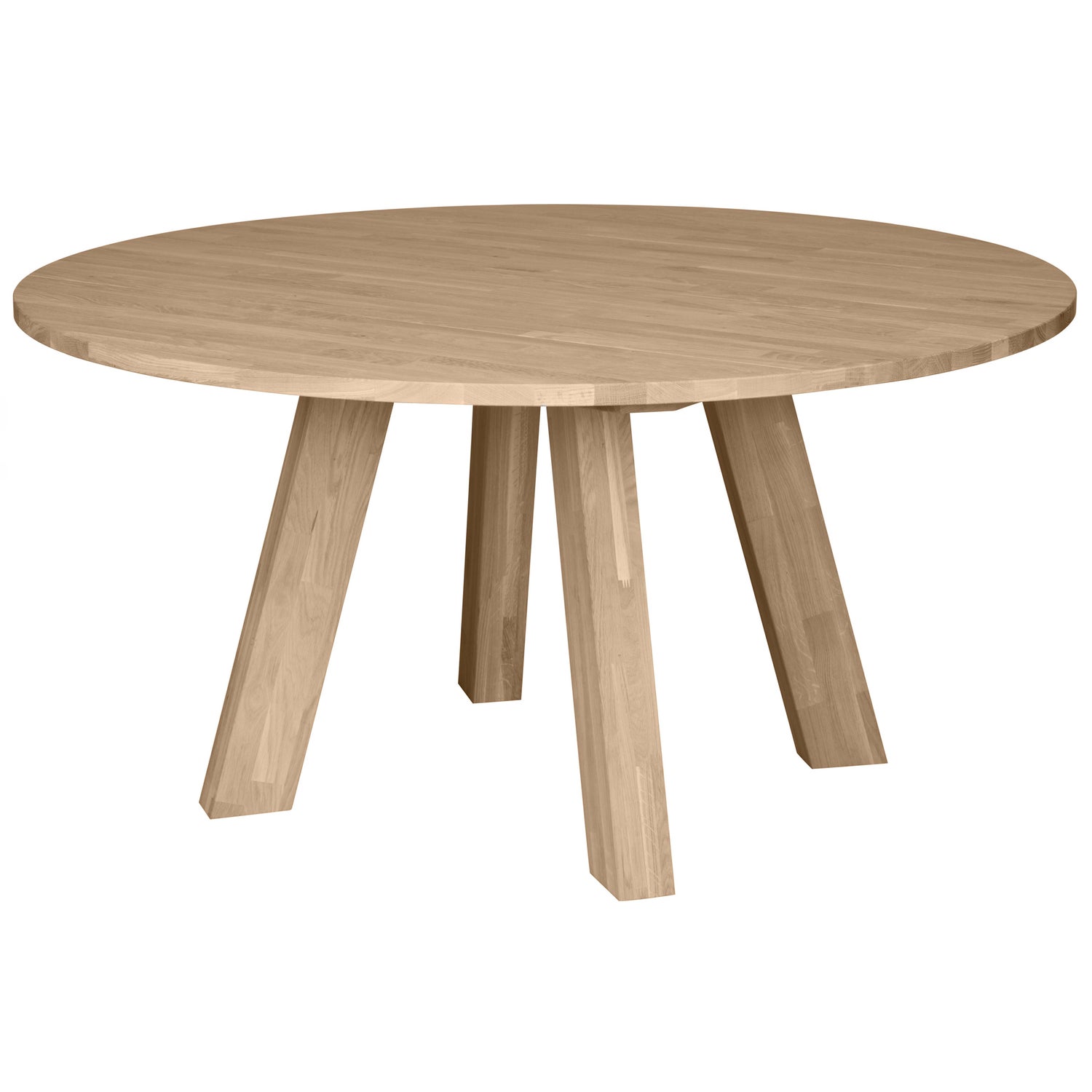 Rhonda Xl Eettafel Ø150cm Eiken Naturel [fsc]