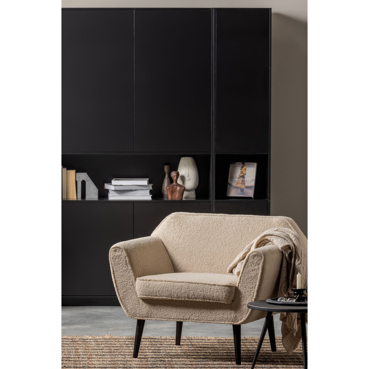 Rocco Fauteuil Teddy Sand