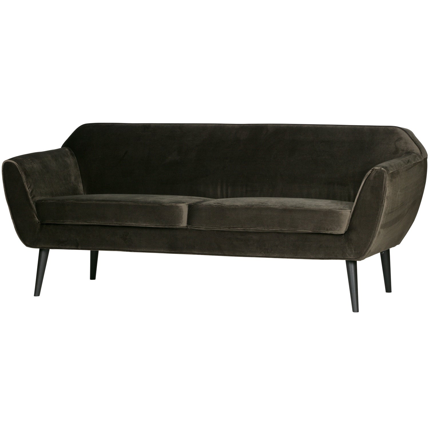 Rocco Sofa 187 Cm Fluweel Warm Groen