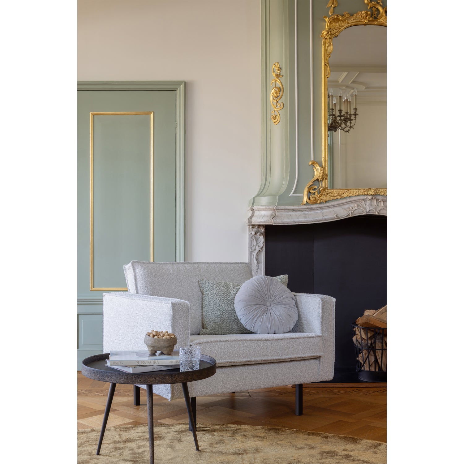 Rodeo Fauteuil BouclÉ Naturel