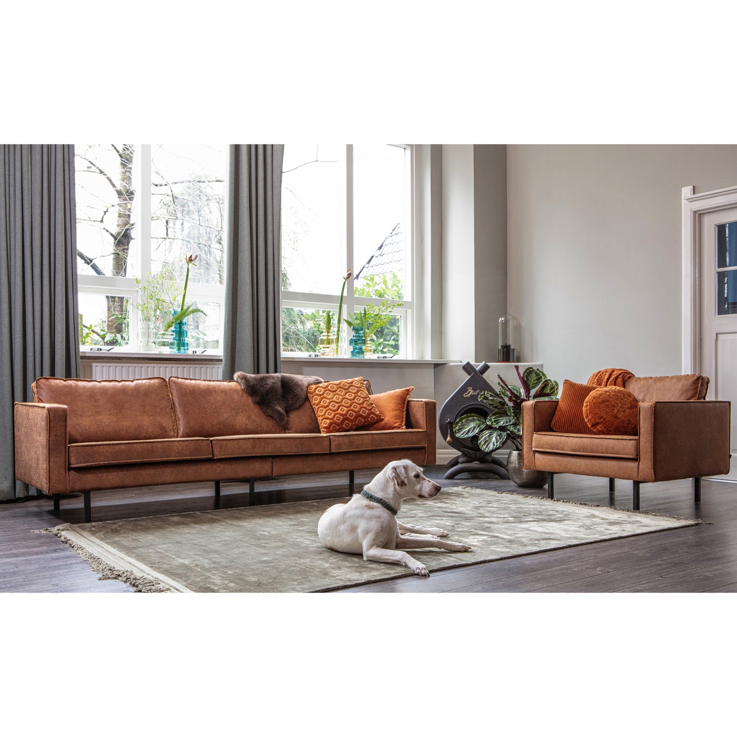 Rodeo Fauteuil Cognac