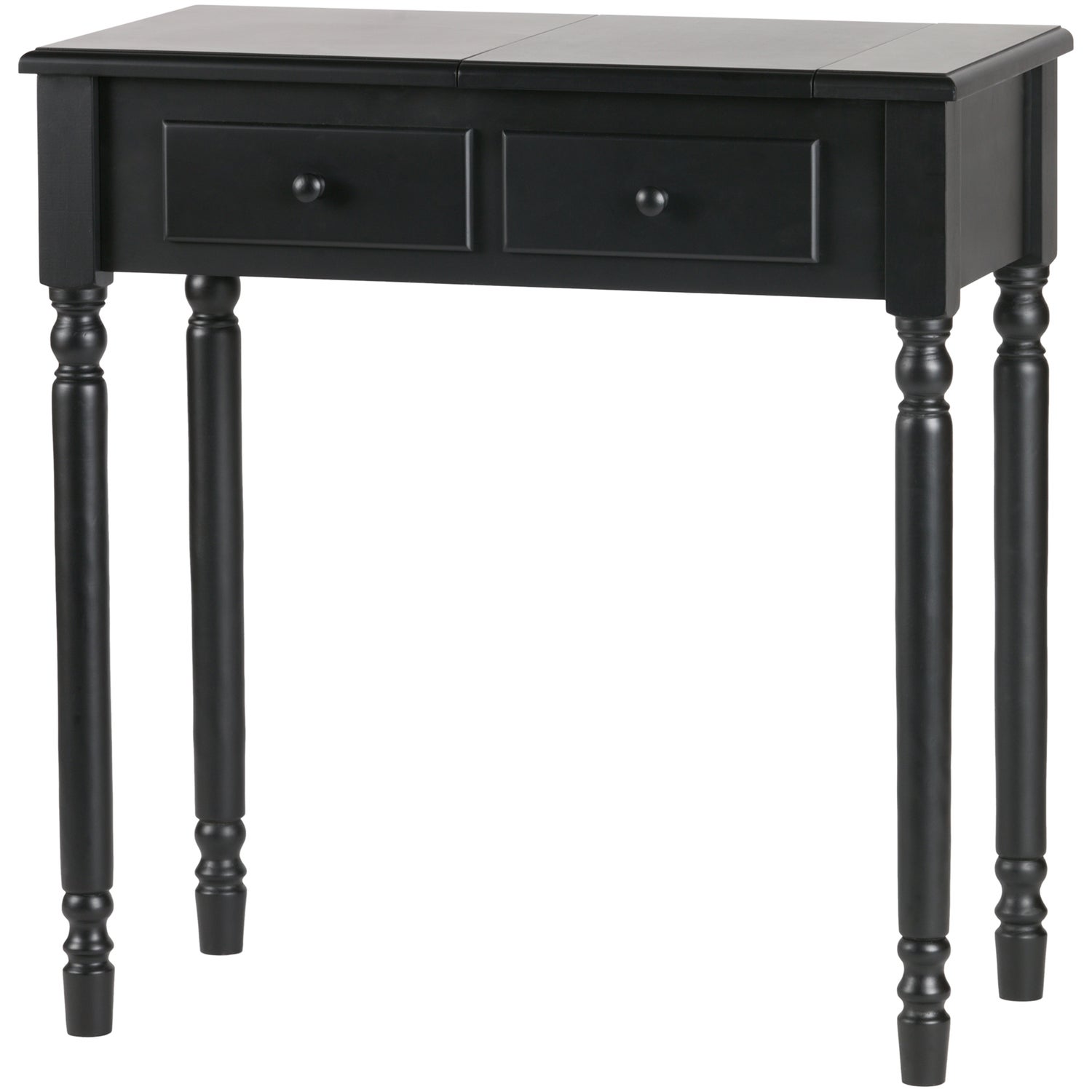 Romy Hal/kaptafel Hout Zwart