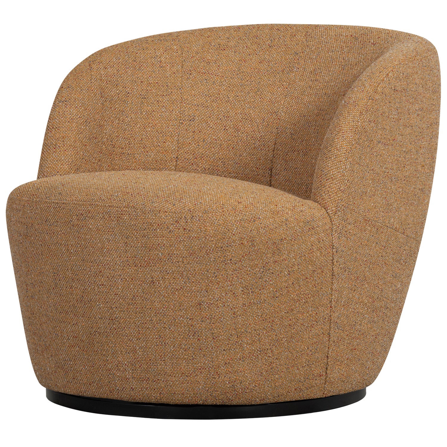 SERRA DRAAIFAUTEUIL MELANGE STOF CURRY
