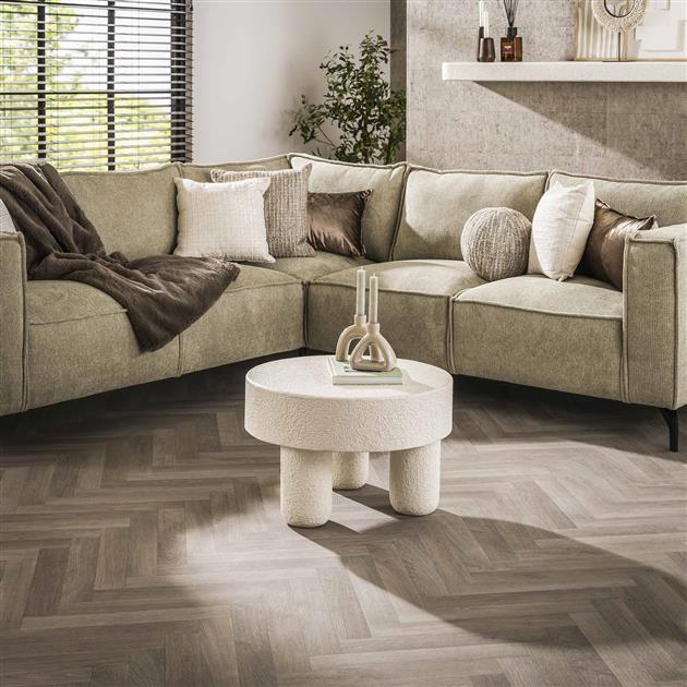 Salontafel D60 bulky stone / Marmer composiet